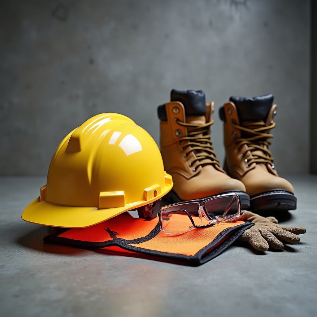 Construction safety equipment and gear